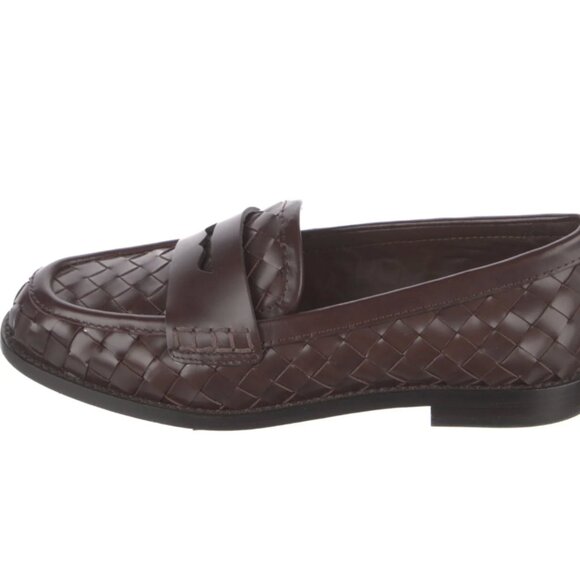 Loeffler Randall Leather Loafers - Picture 3 of 4